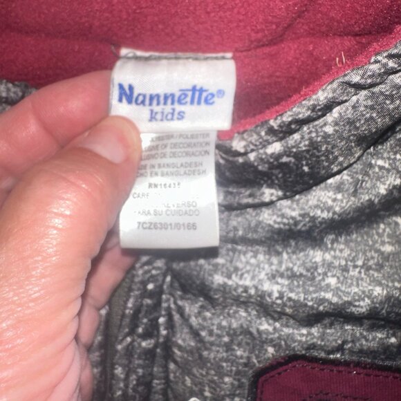 Nannette Kids 4T Puffer Vest Heather Gray State College Division‎ - Picture 2 of 5